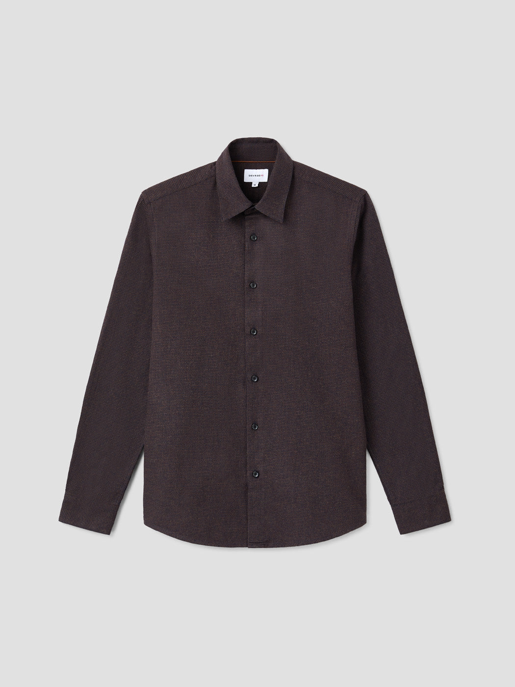 Chemise slim en coton pied de puce - DEVRED 1902