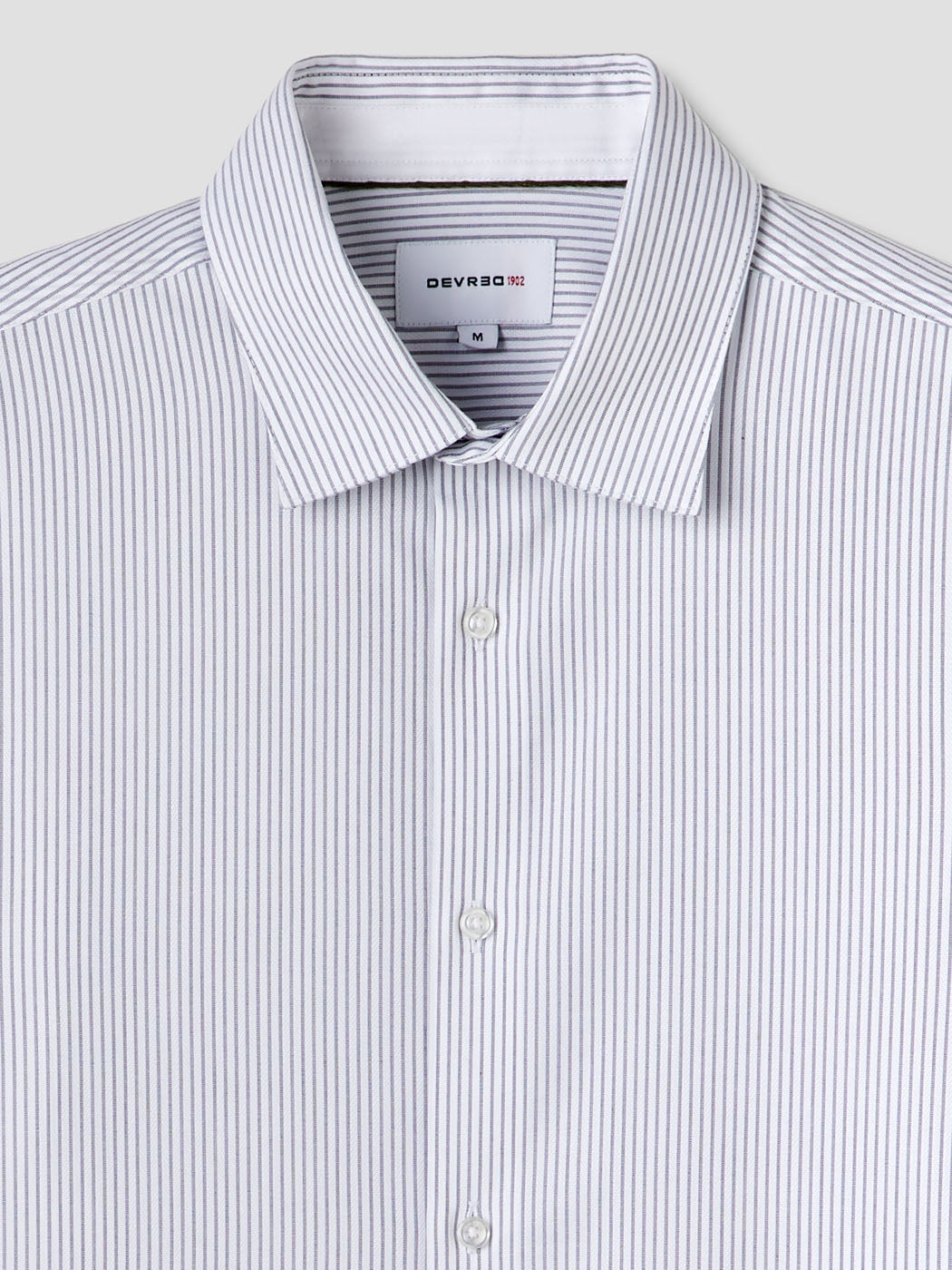 Chemise slim sans repassage rayée - DEVRED 1902