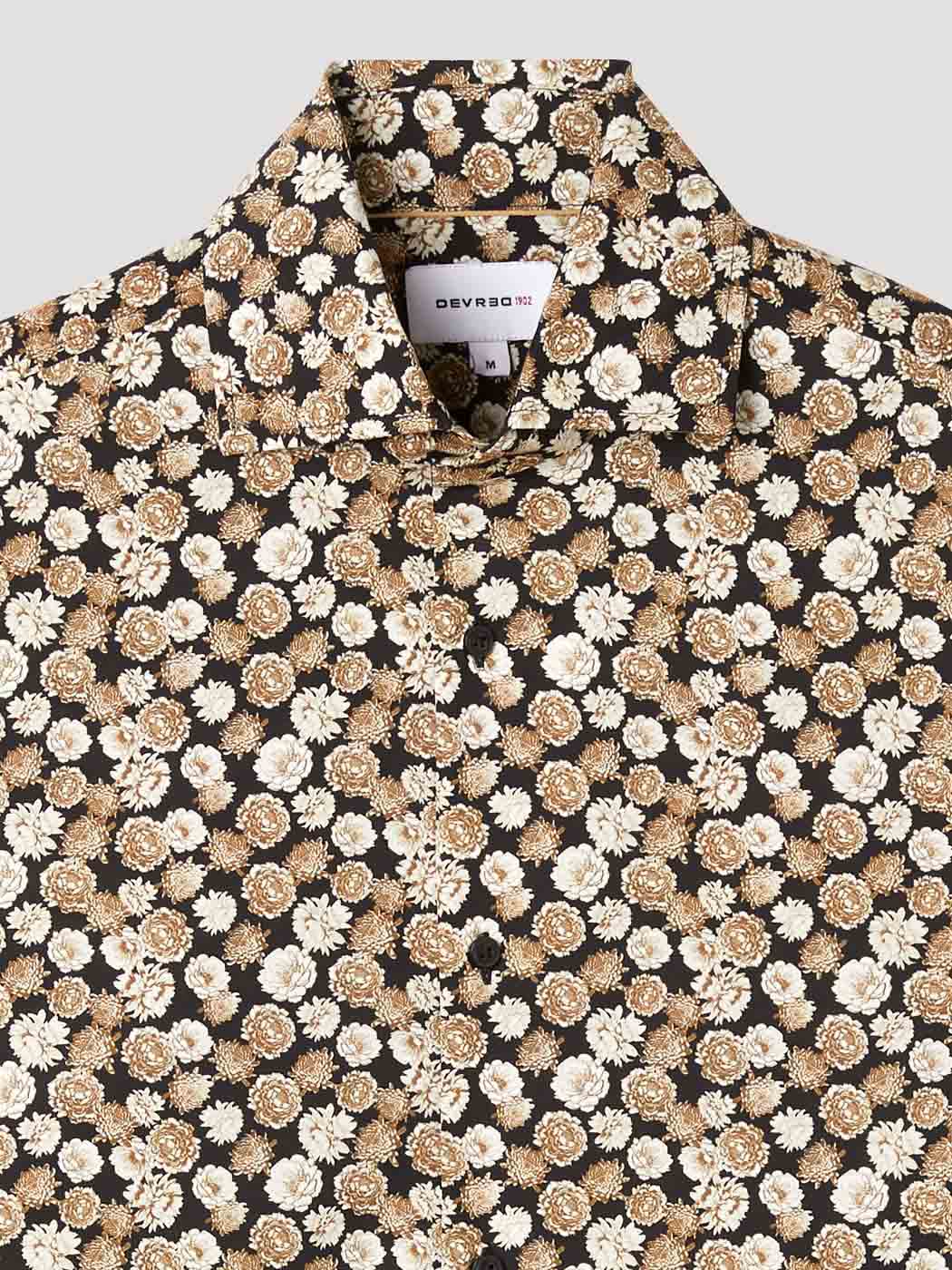 Chemise slim fleurie - DEVRED 1902