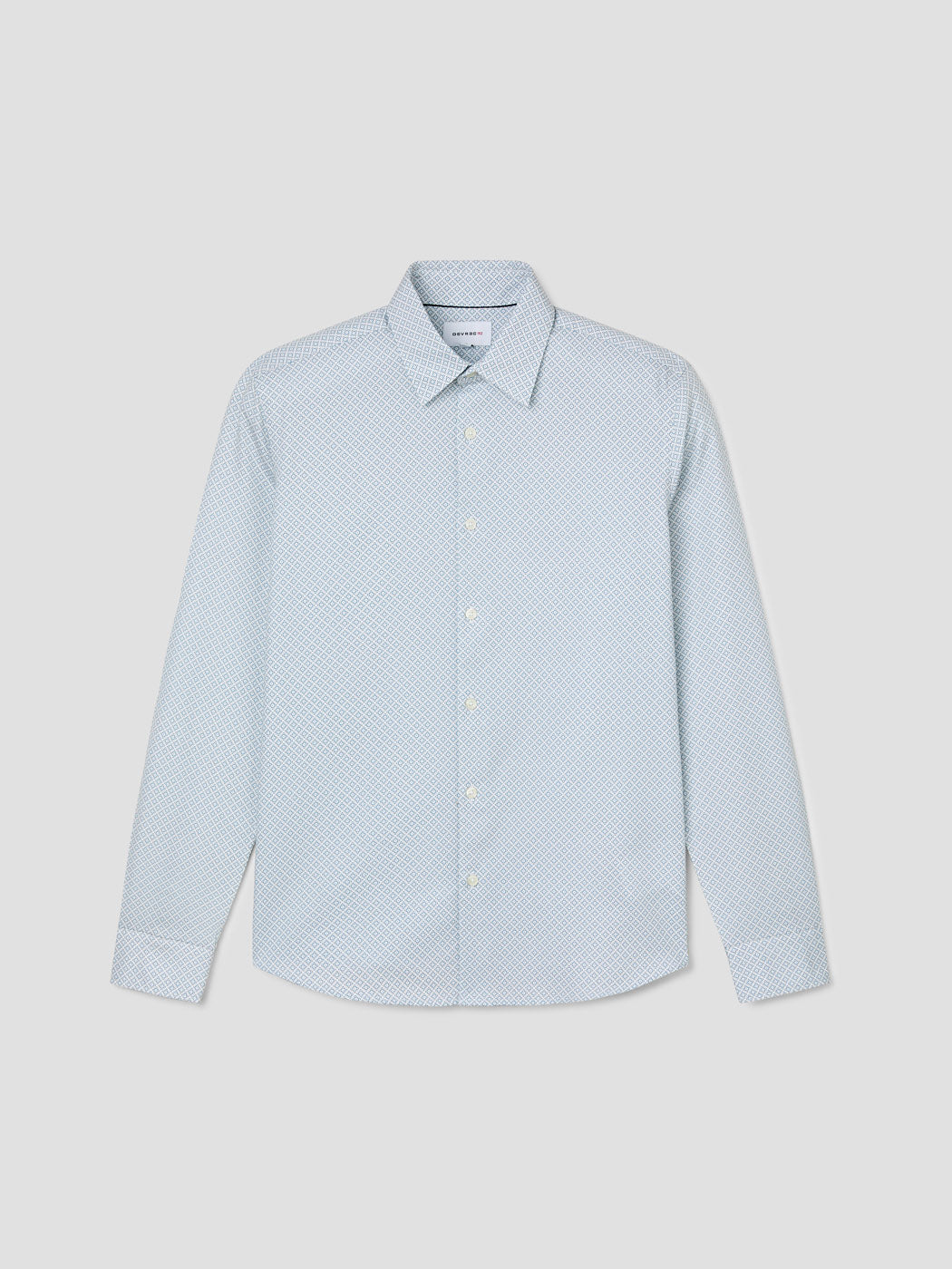 Chemise slim en coton à motif - DEVRED 1902