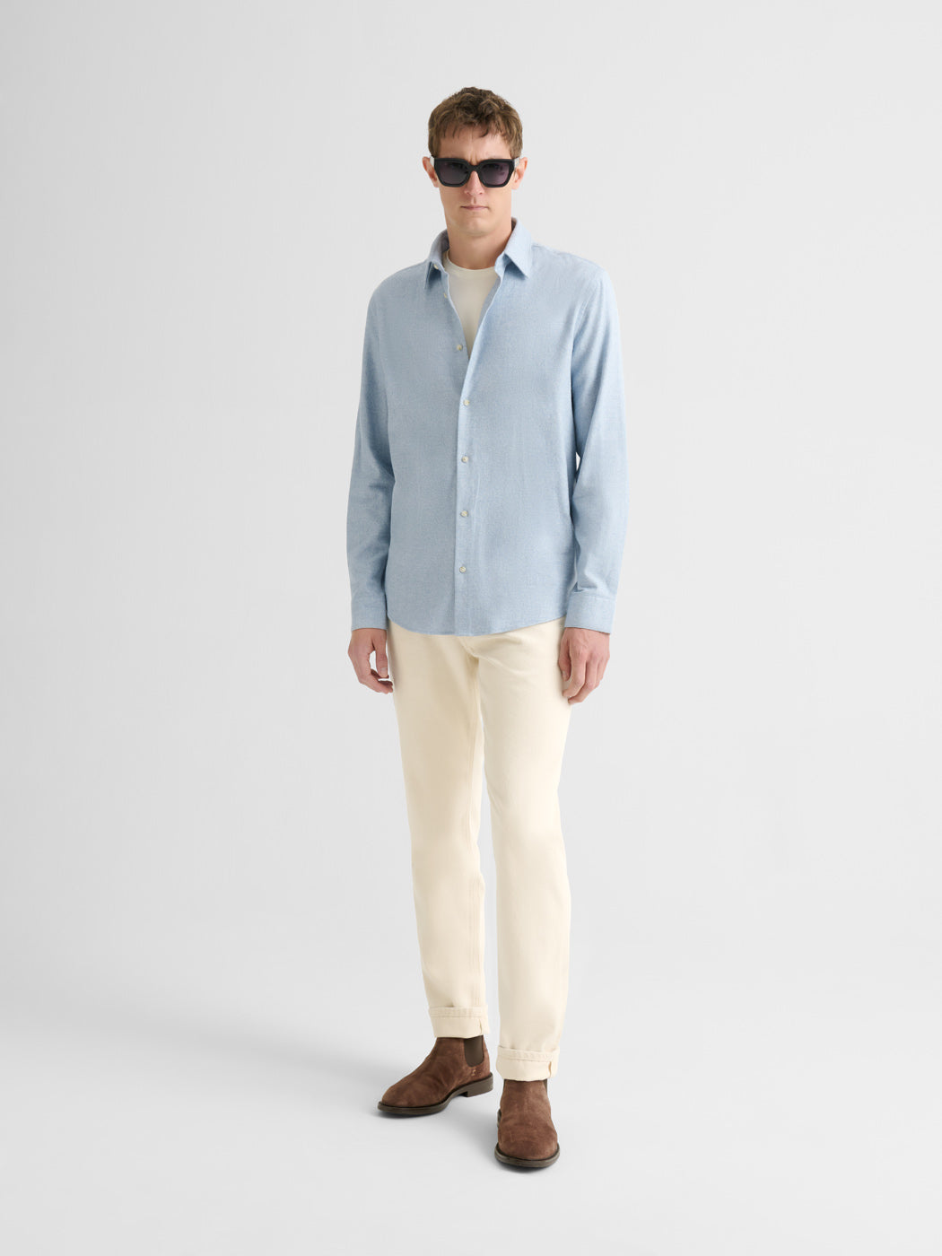 Chemise slim en coton - DEVRED 1902
