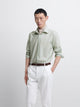 Chemise slim en coton double retors - DEVRED 1902