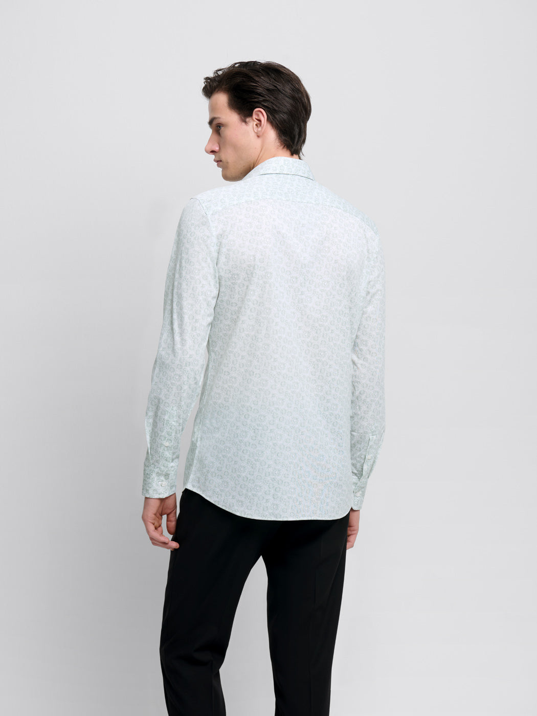 Chemise extraslim à motifs - DEVRED 1902