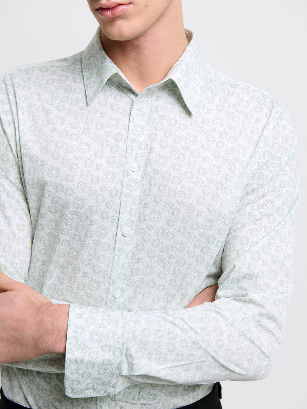 Chemise extraslim à motifs - DEVRED 1902