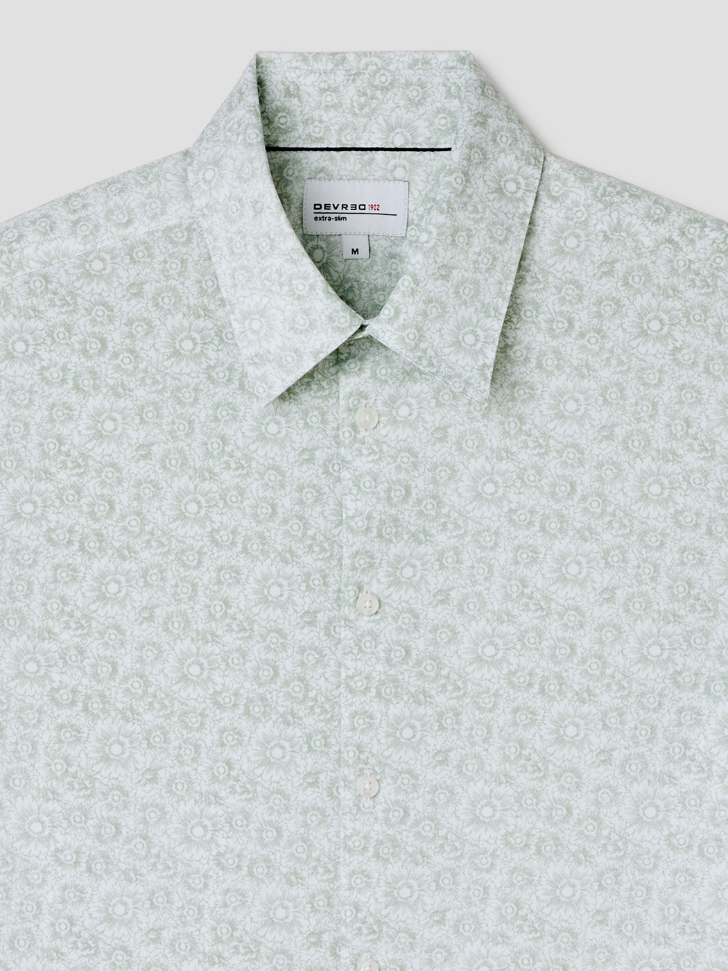 Chemise extraslim à motifs - DEVRED 1902