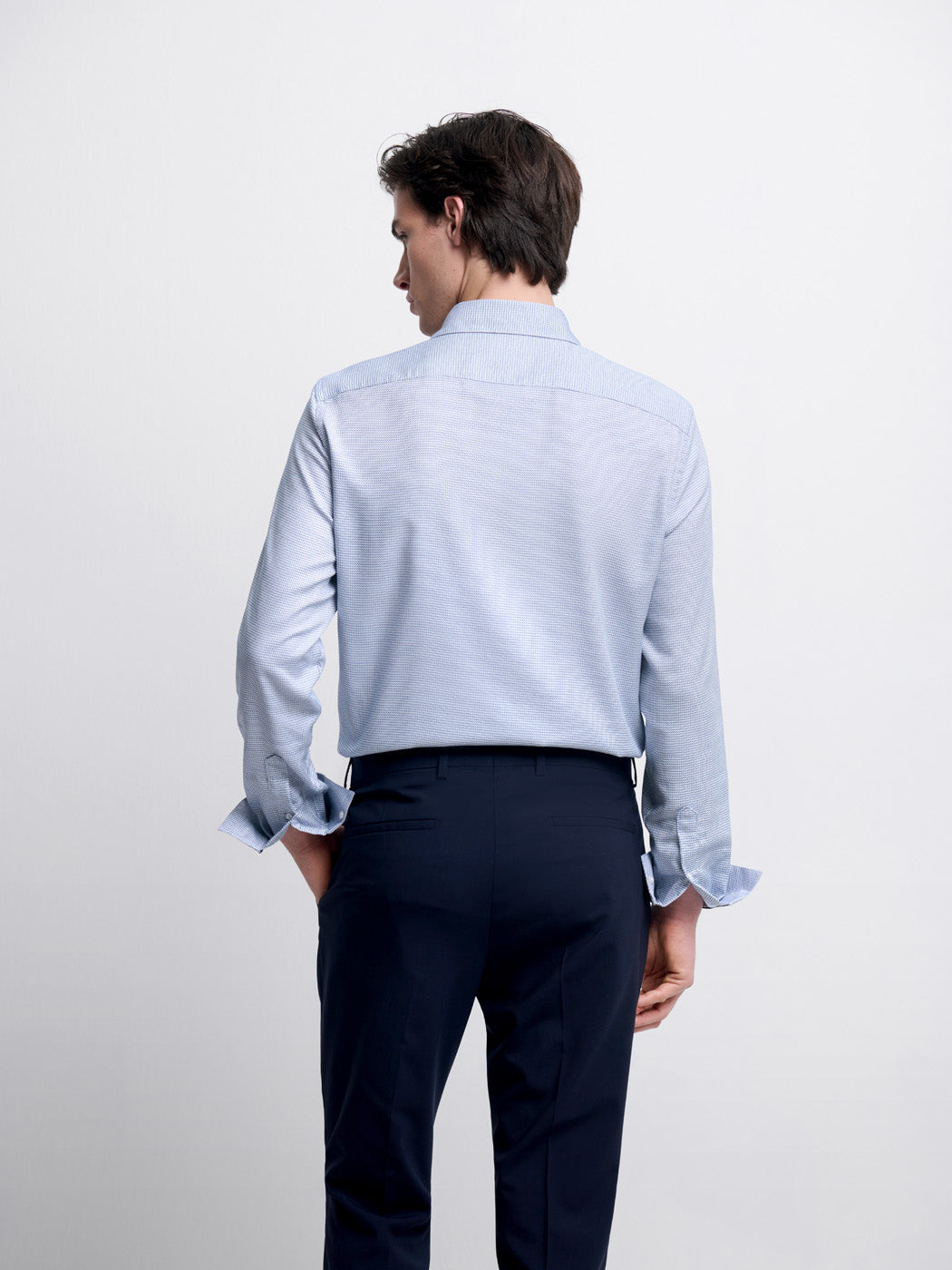 Chemise slim en coton bio - DEVRED 1902