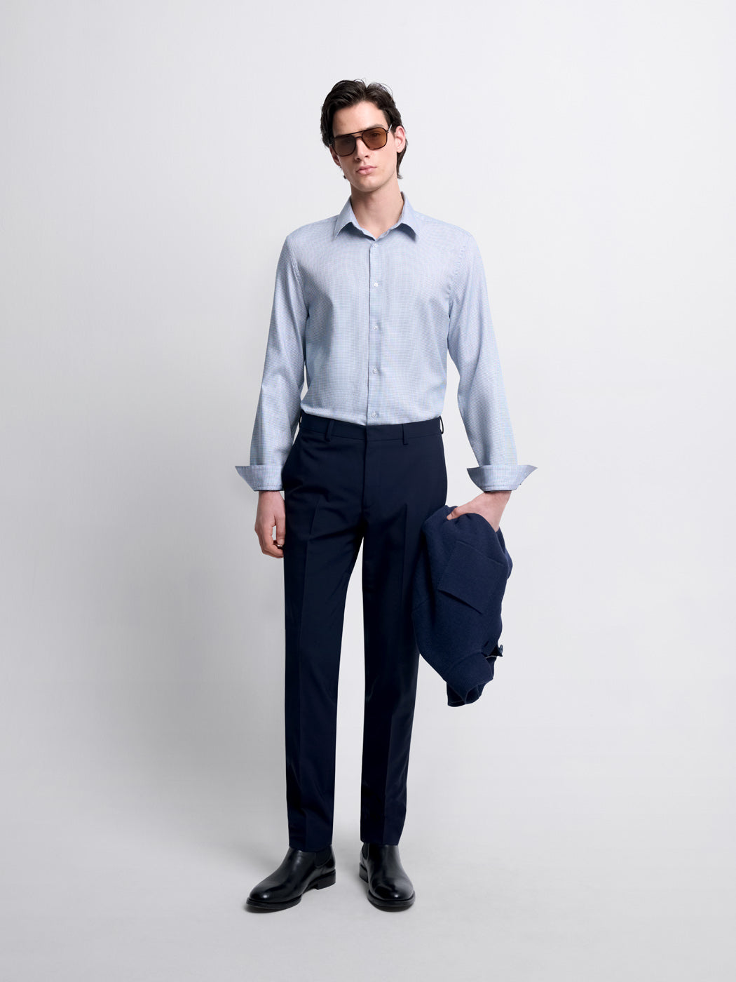 Chemise slim en coton bio - DEVRED 1902
