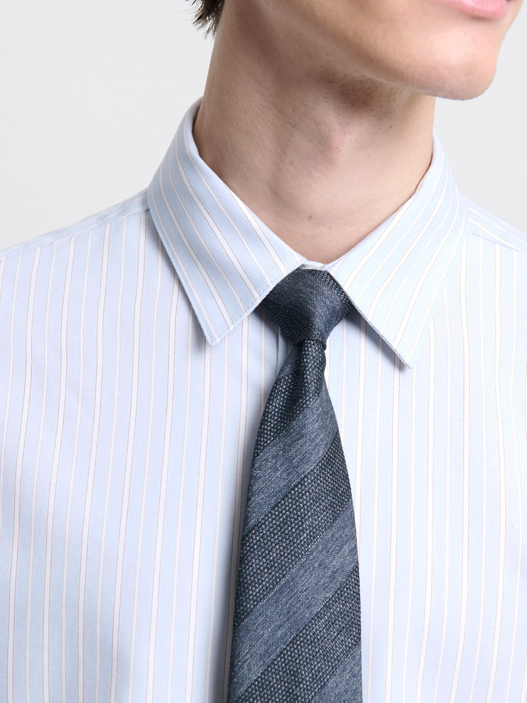 Chemise slim rayée sans repassage - DEVRED 1902
