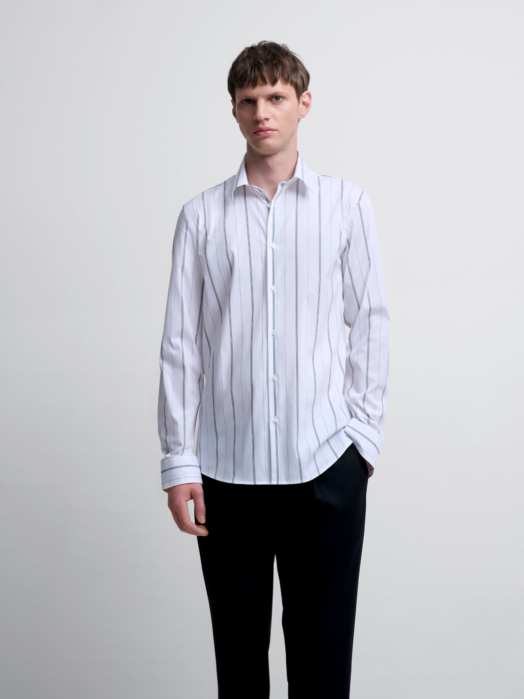 Chemise slim rayée - DEVRED 1902