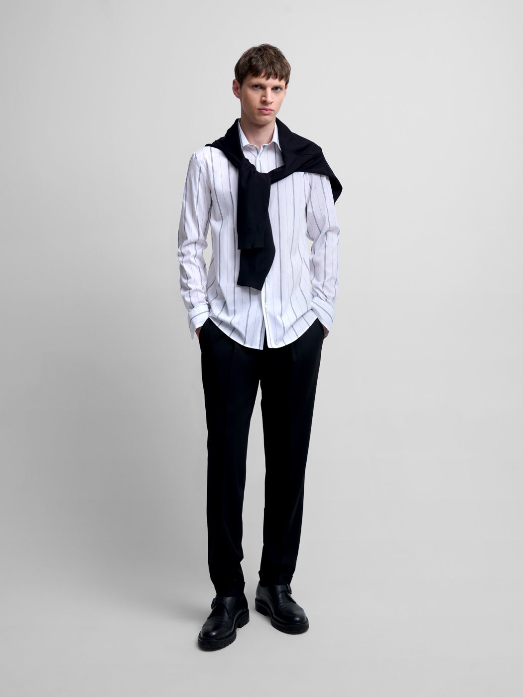 Chemise slim rayée - DEVRED 1902