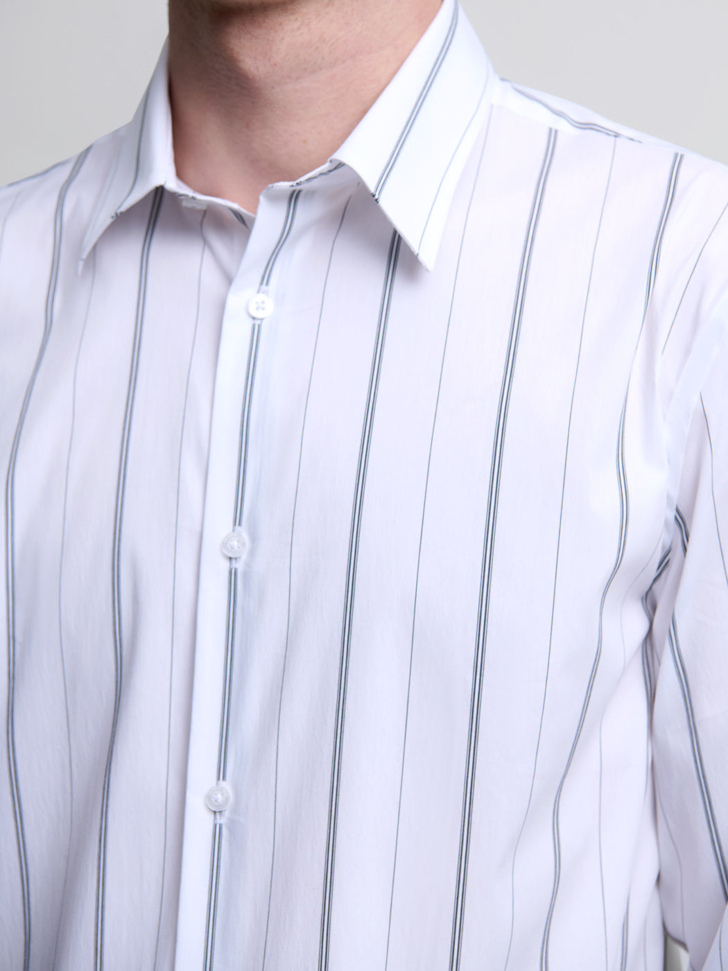 Chemise slim rayée - DEVRED 1902