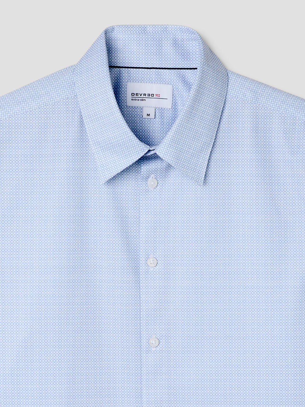 Chemise extraslim à motifs - DEVRED 1902