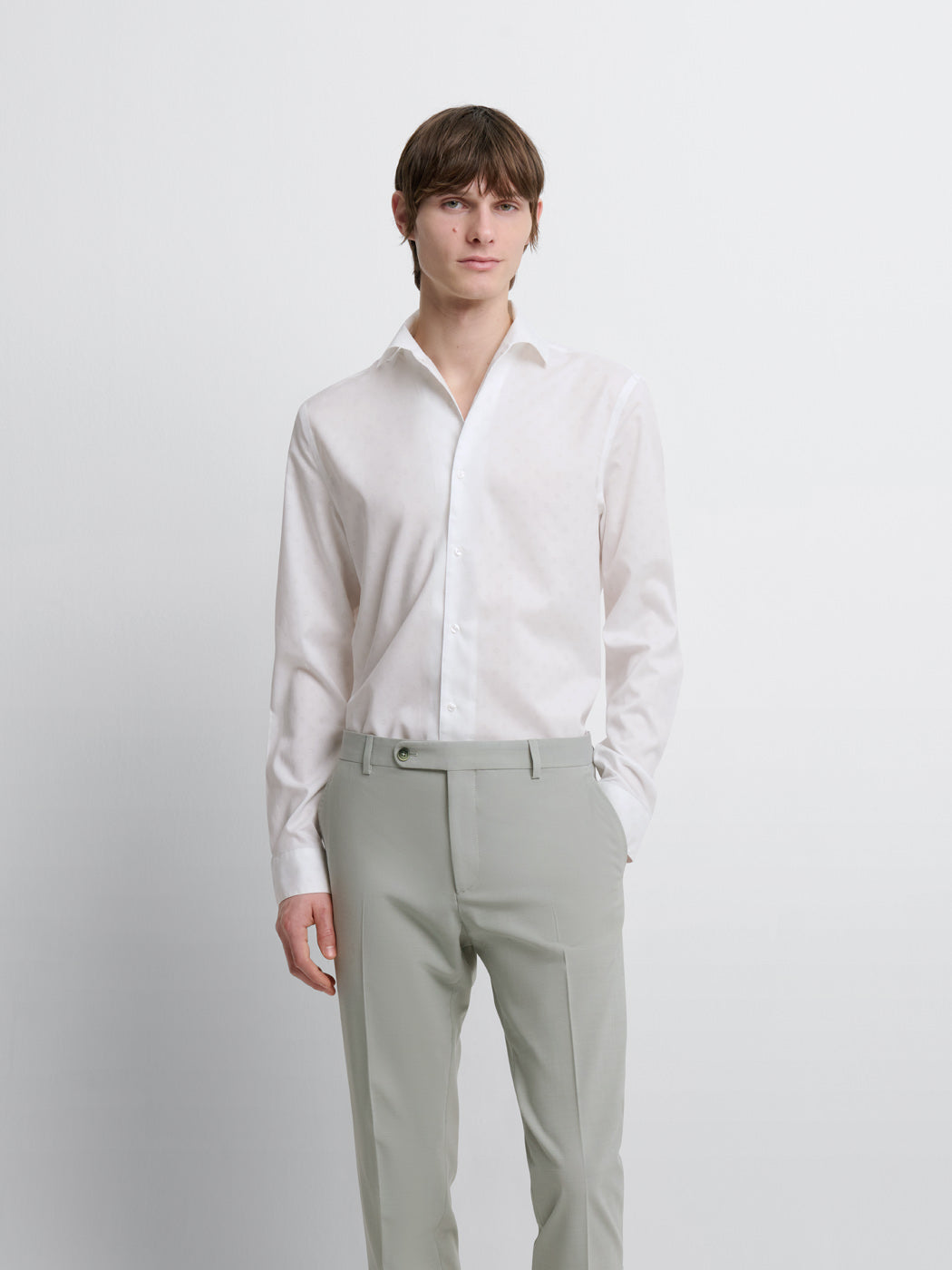 Chemise slim fleurie - DEVRED 1902