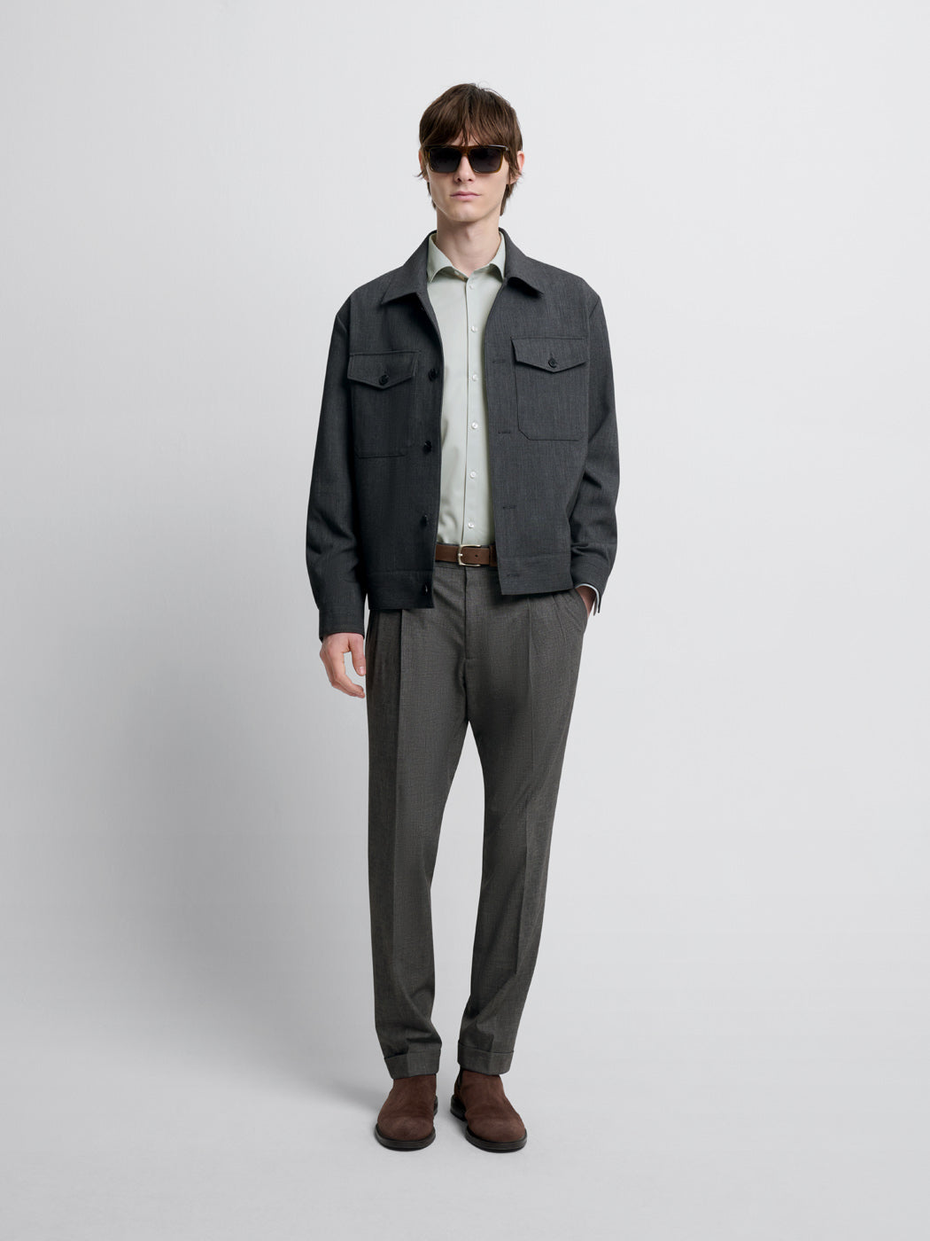 Chemise extraslim tissu traveler - DEVRED 1902