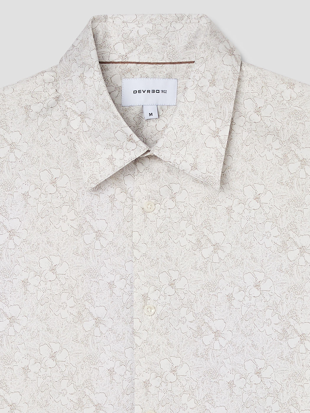 Chemise slim fleurie - DEVRED 1902
