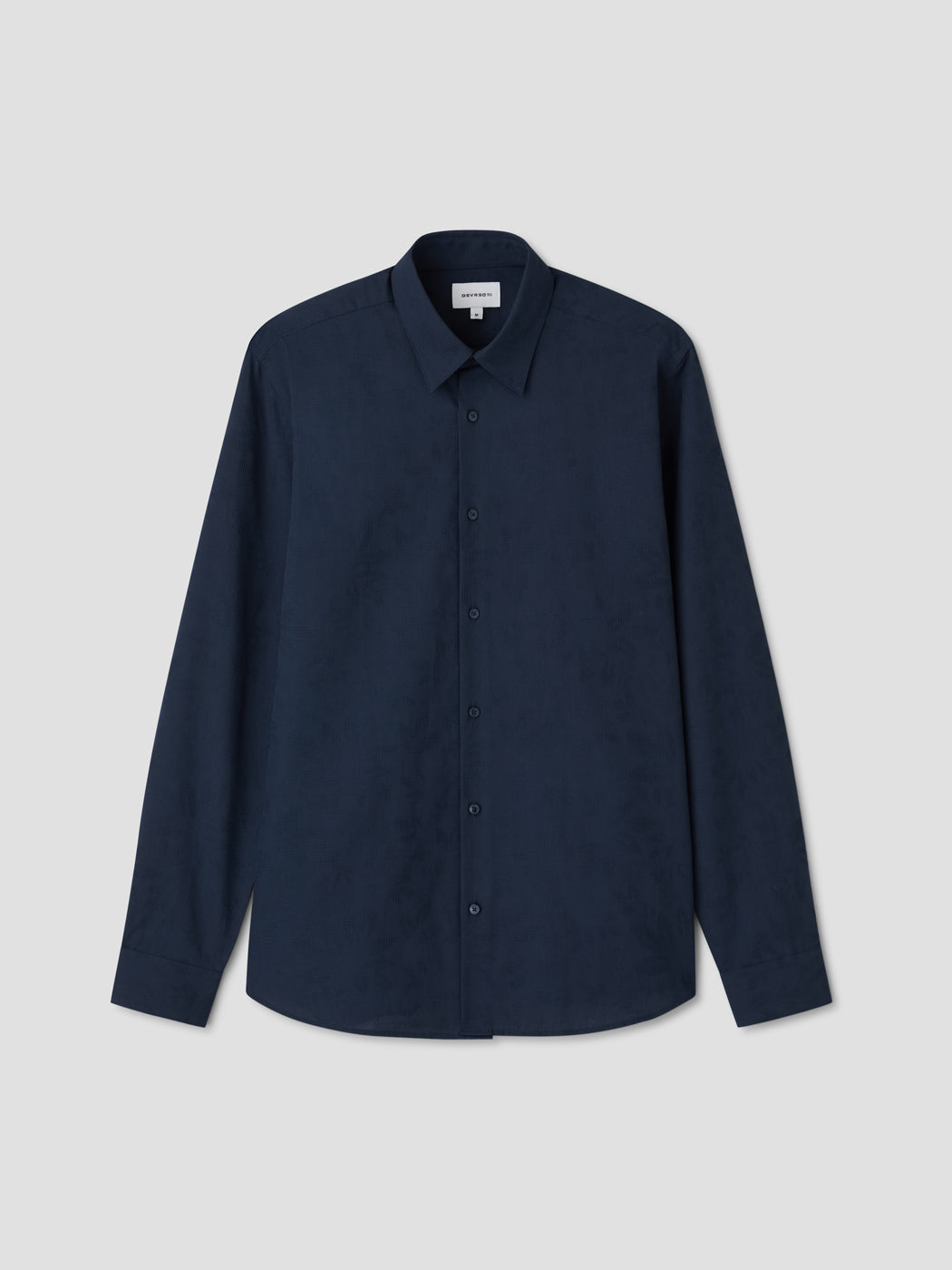 Chemise slim à motifs en coton mélangé - DEVRED 1902