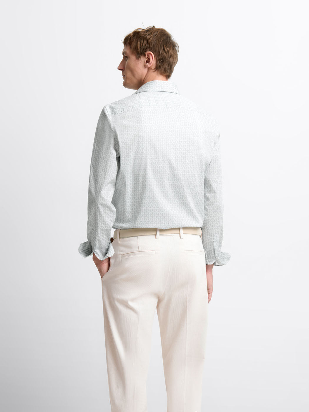 Chemise slim à motifs - DEVRED 1902