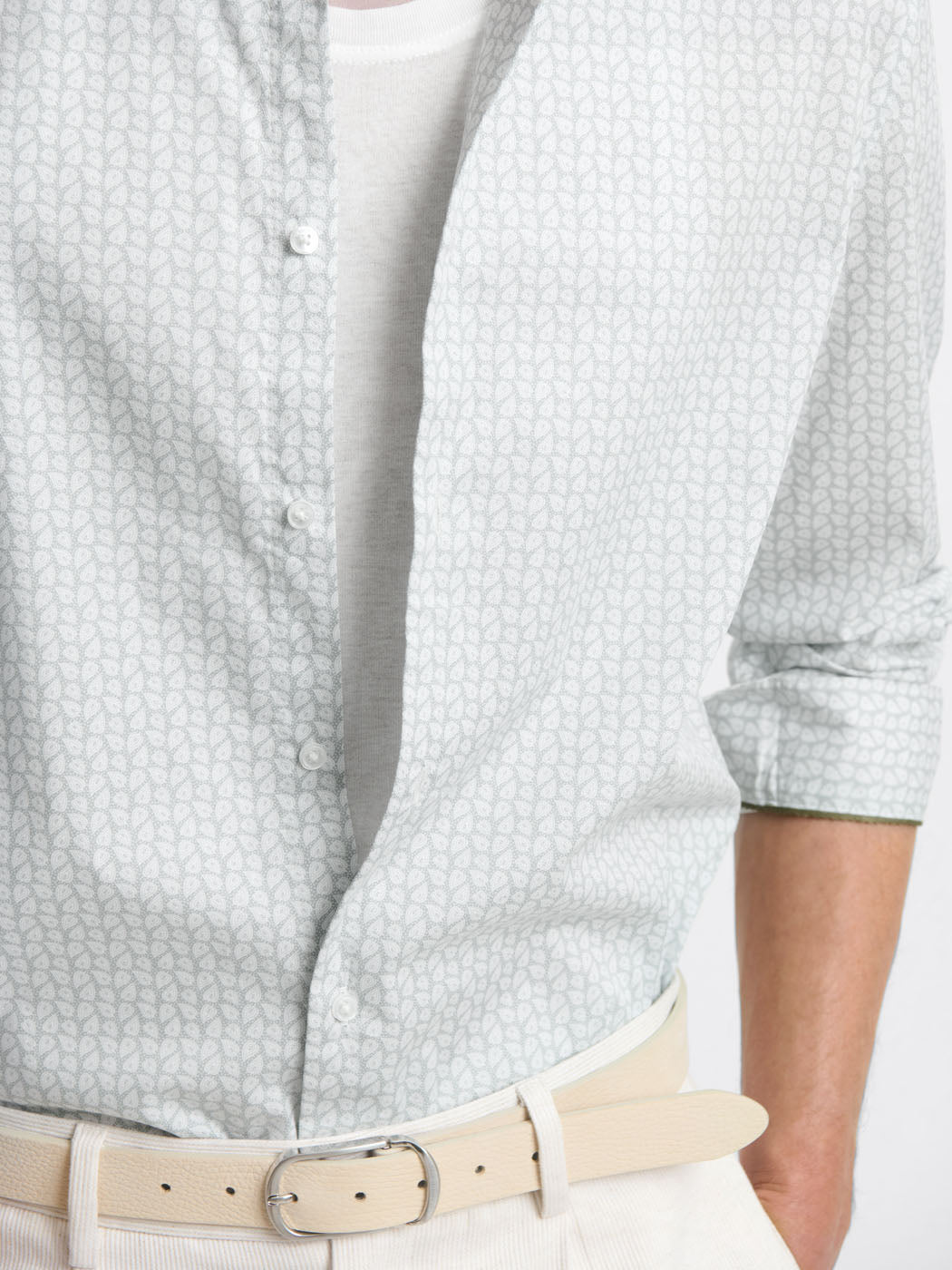 Chemise slim à motifs - DEVRED 1902