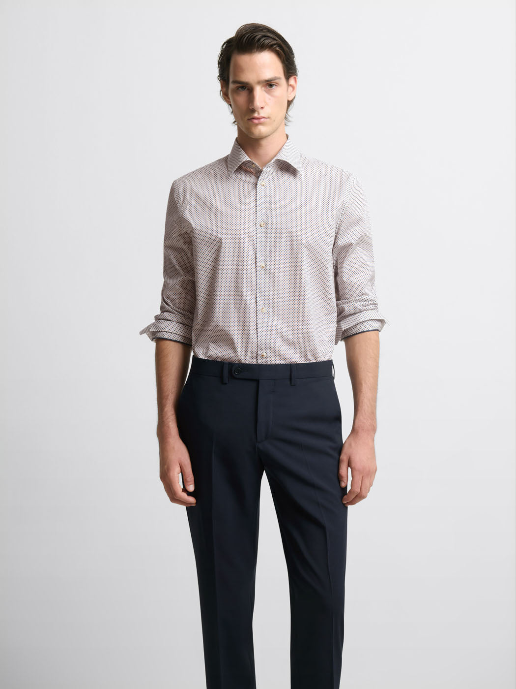 Chemise slim à motifs - DEVRED 1902