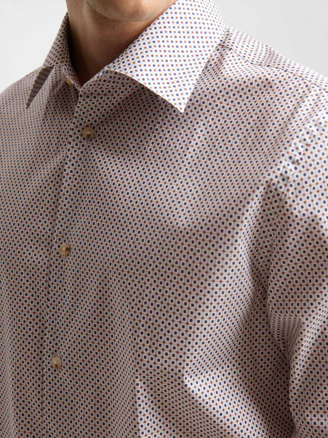 Chemise slim à motifs - DEVRED 1902