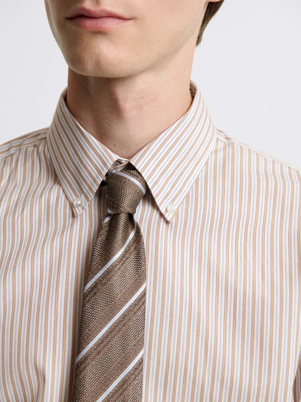 Chemise slim rayée - DEVRED 1902