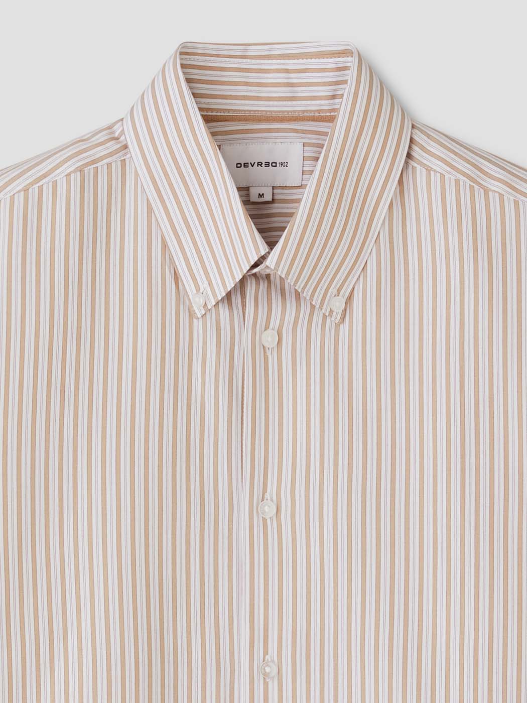 Chemise slim rayée - DEVRED 1902