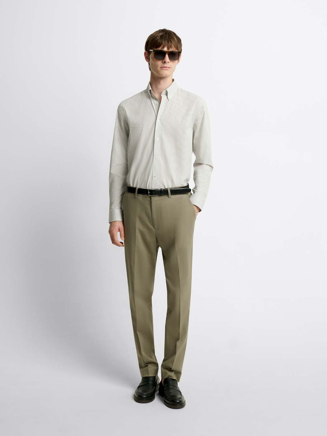 Chemise slim rayée - DEVRED 1902