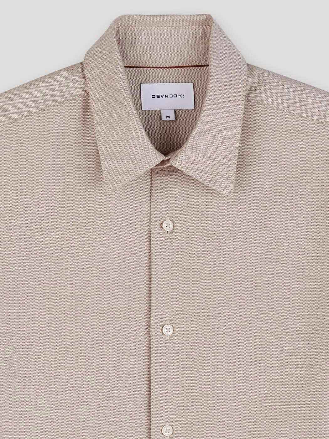 Chemise slim en coton - DEVRED 1902