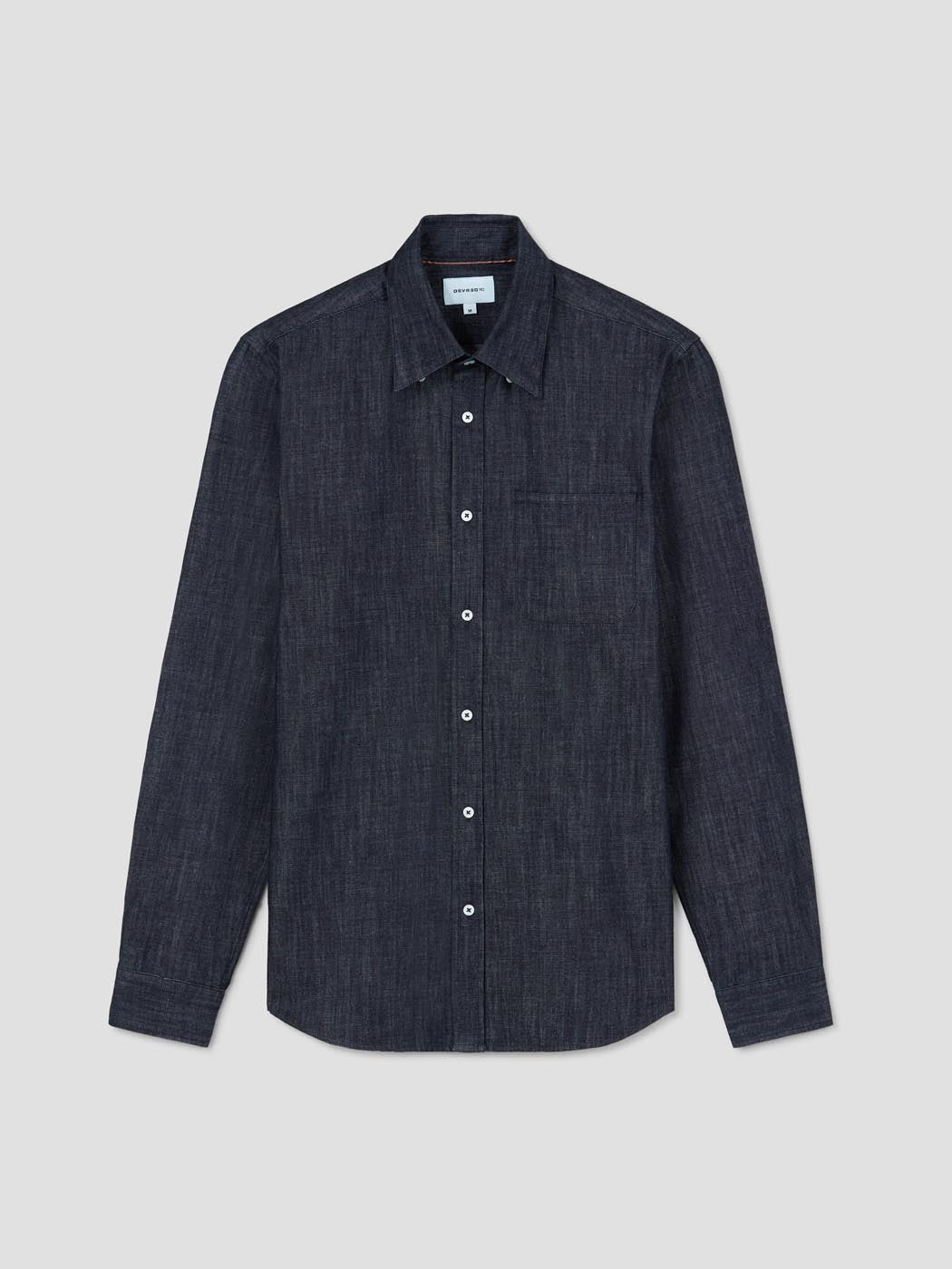 Chemise slim denim en coton - DEVRED 1902