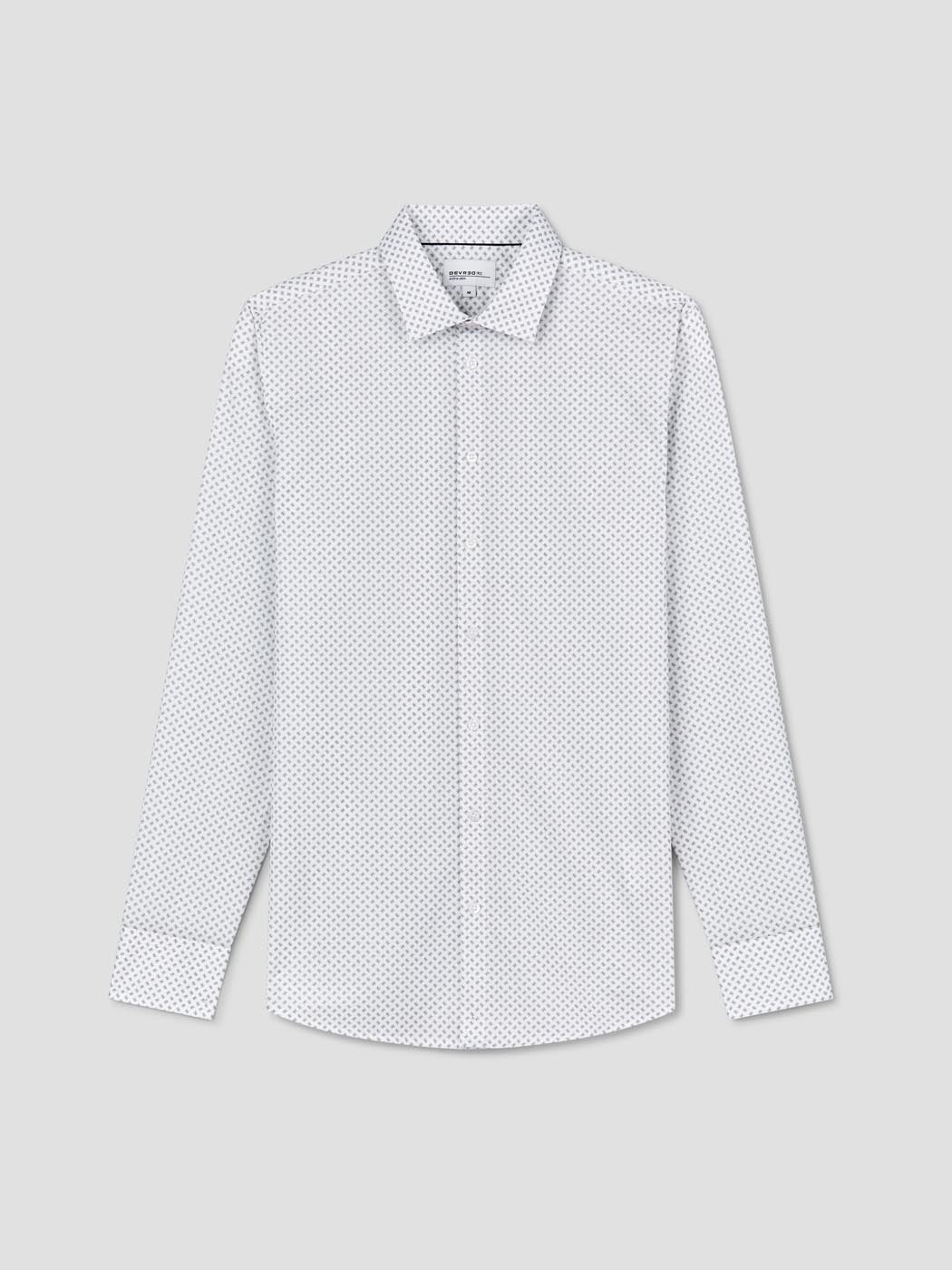 Chemise extraslim à motifs - DEVRED 1902