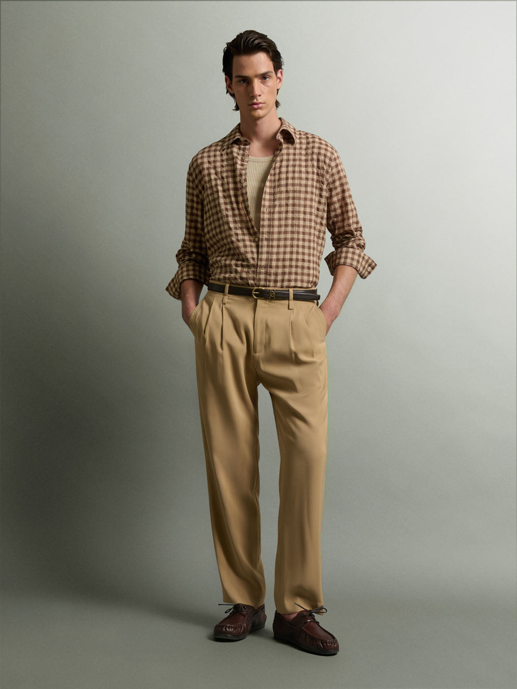 Chemise regular à carreaux - DEVRED 1902
