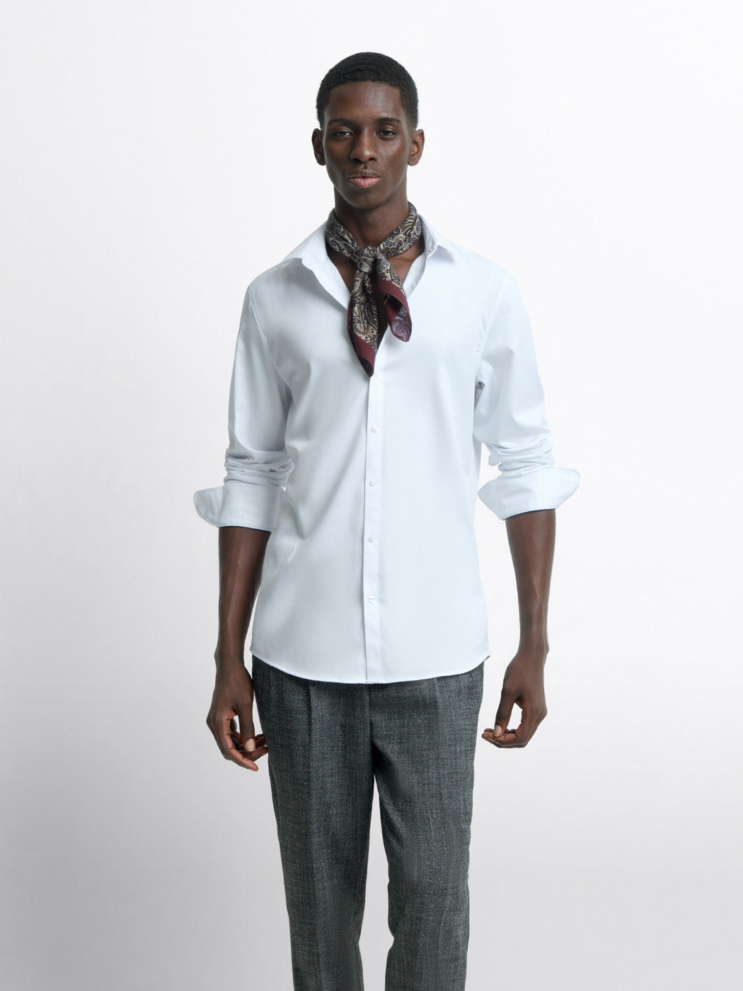 Chemise slim tissu traveler - DEVRED 1902