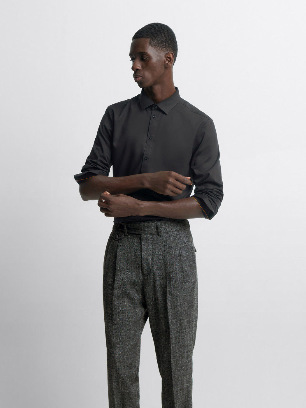 Chemise slim tissu traveler - DEVRED 1902