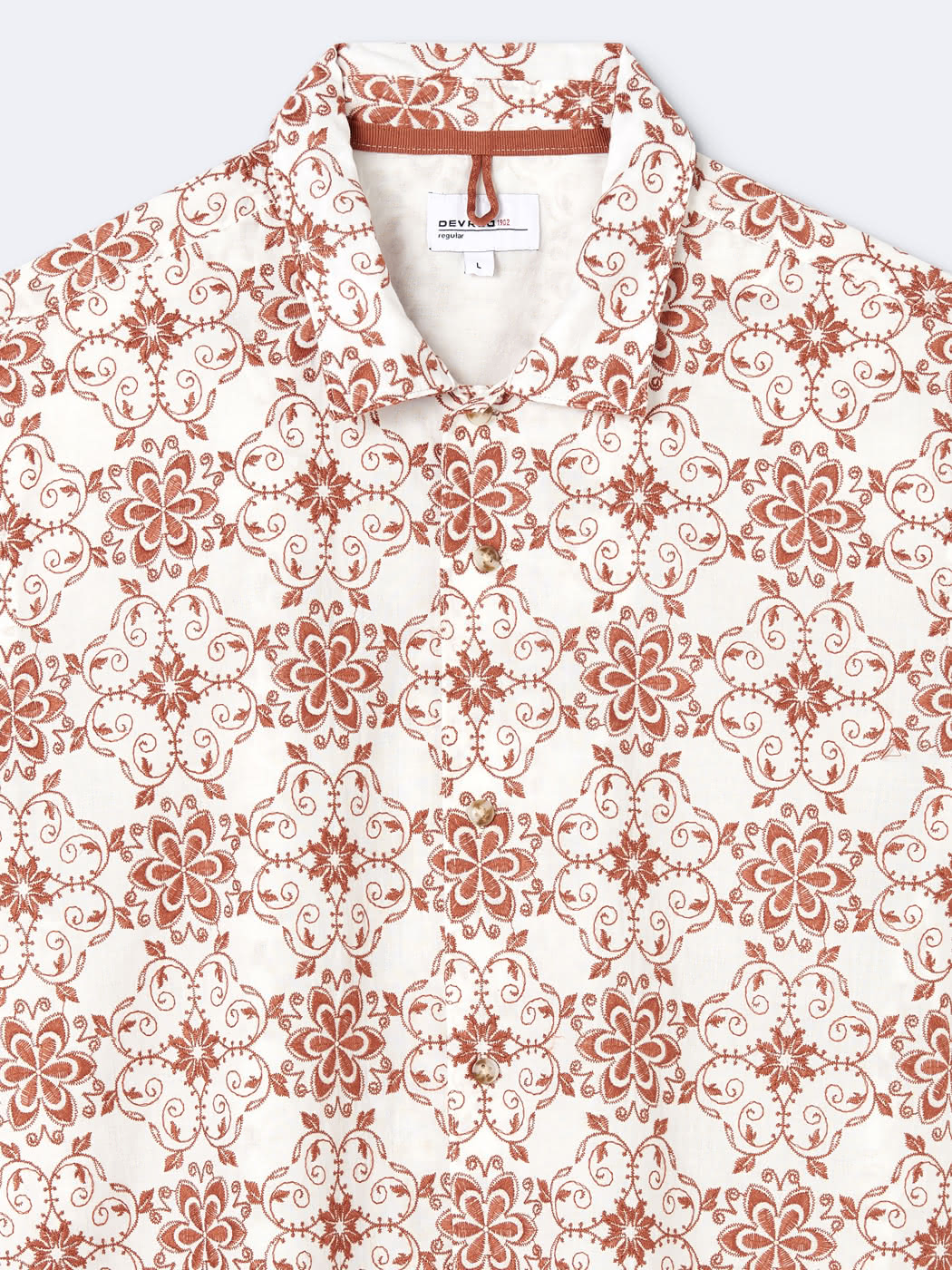 Chemise à manches courtes regular - DEVRED 1902