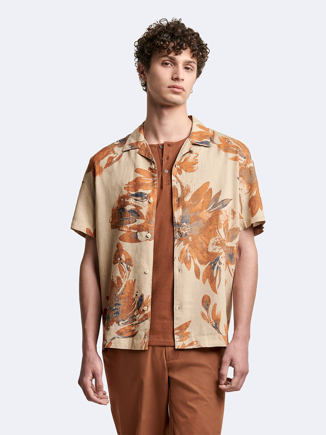 Chemise à manches courtes regular - DEVRED 1902
