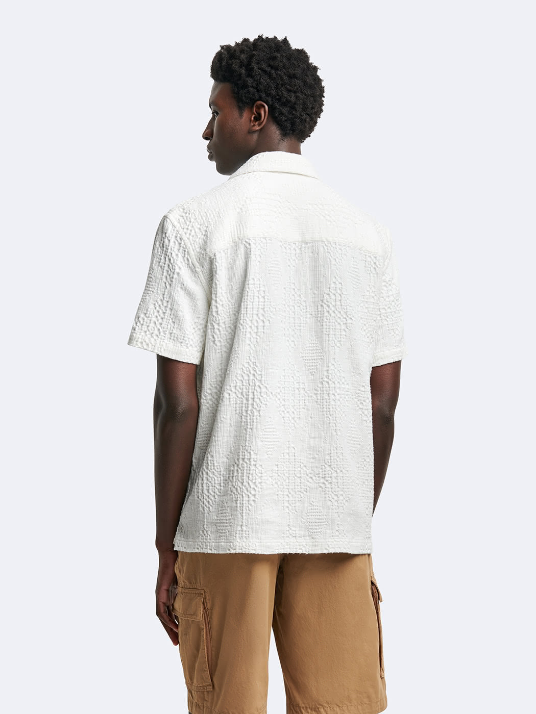 Chemise regular en jacquard unie - DEVRED 1902