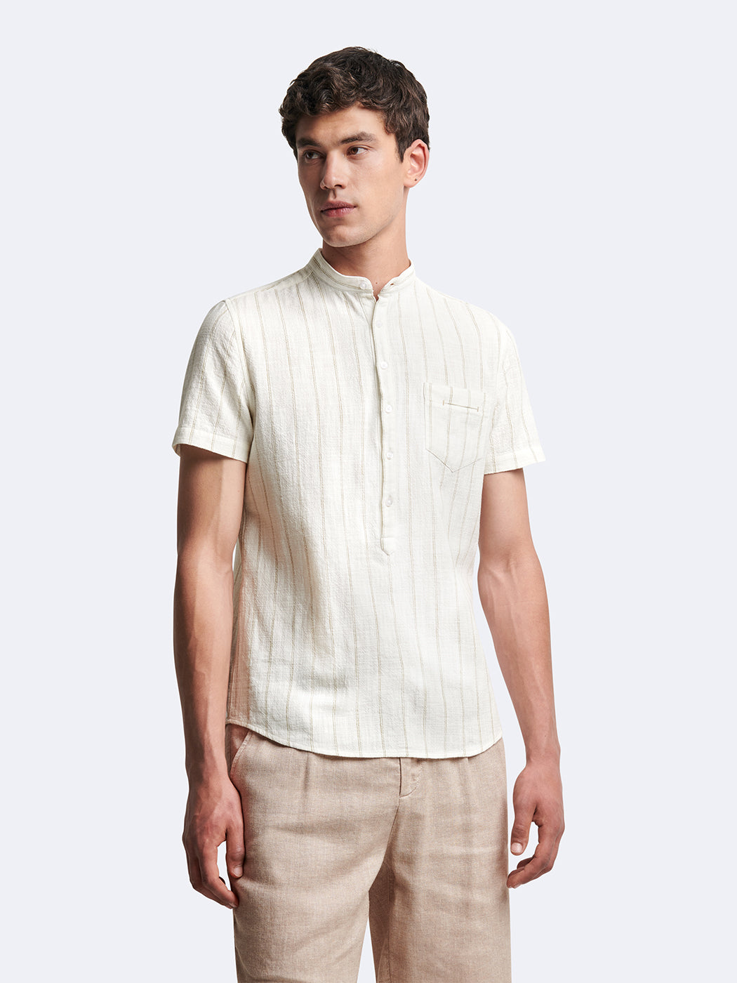Chemise 100% coton rayée - DEVRED 1902