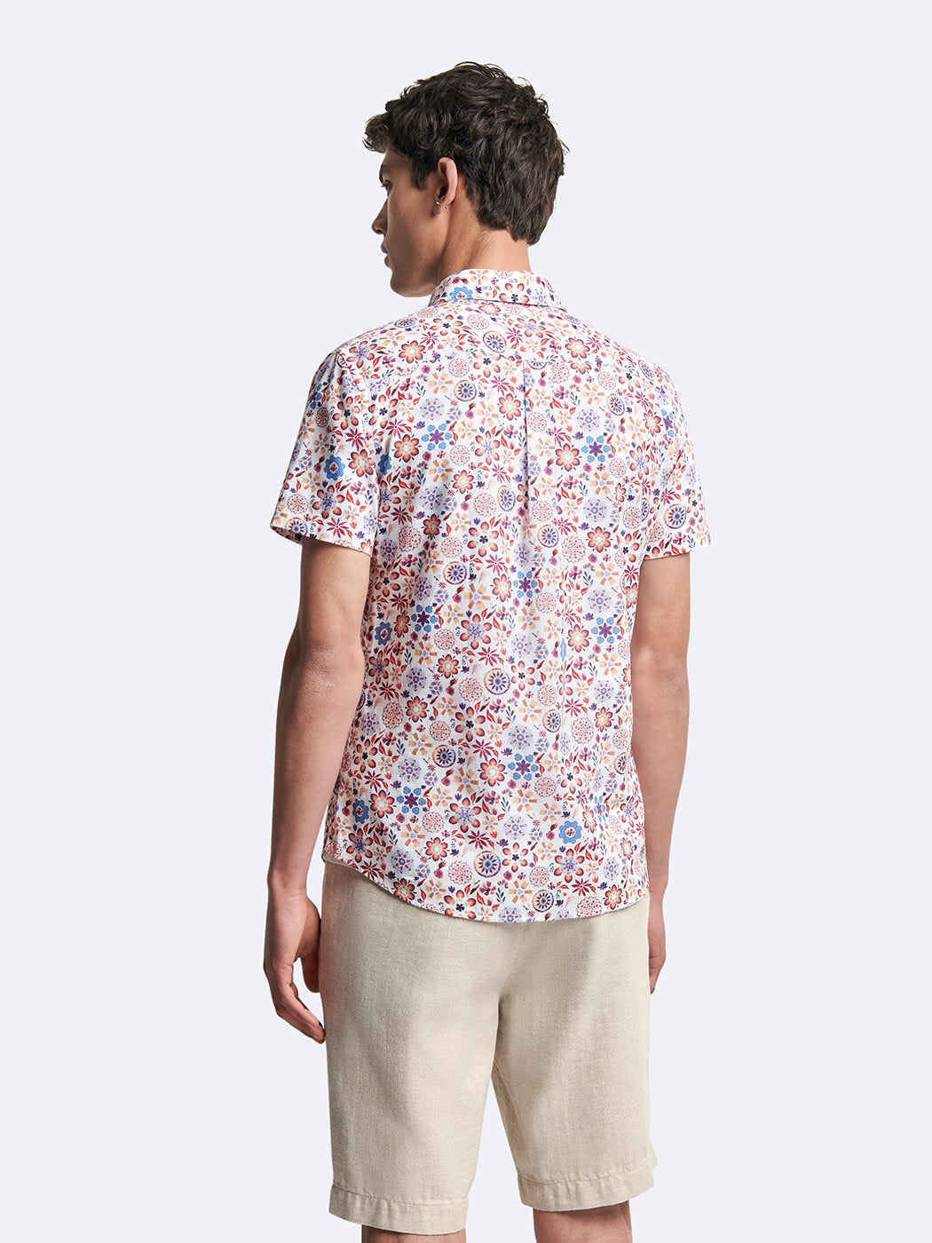 Chemise 100% coton fleurie - DEVRED 1902