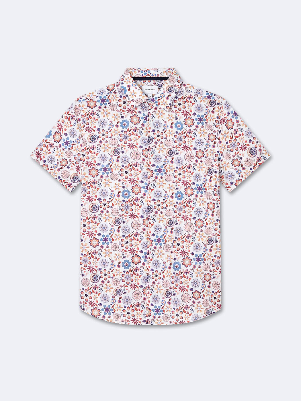 Chemise 100% coton fleurie - DEVRED 1902