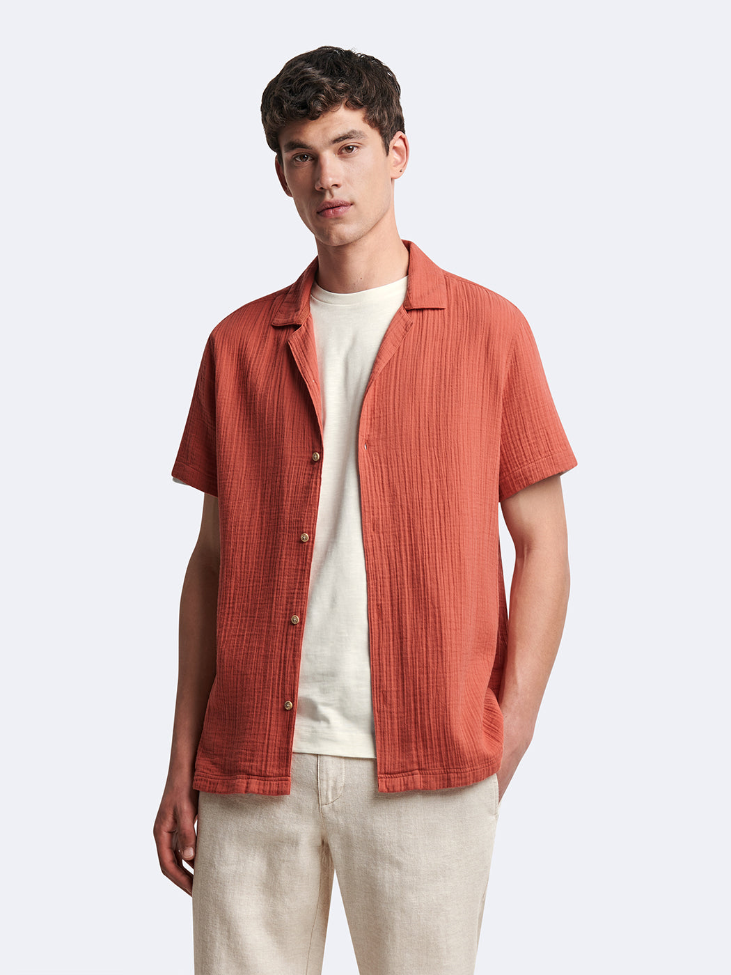 Chemise régular 100% gaze de coton - DEVRED 1902