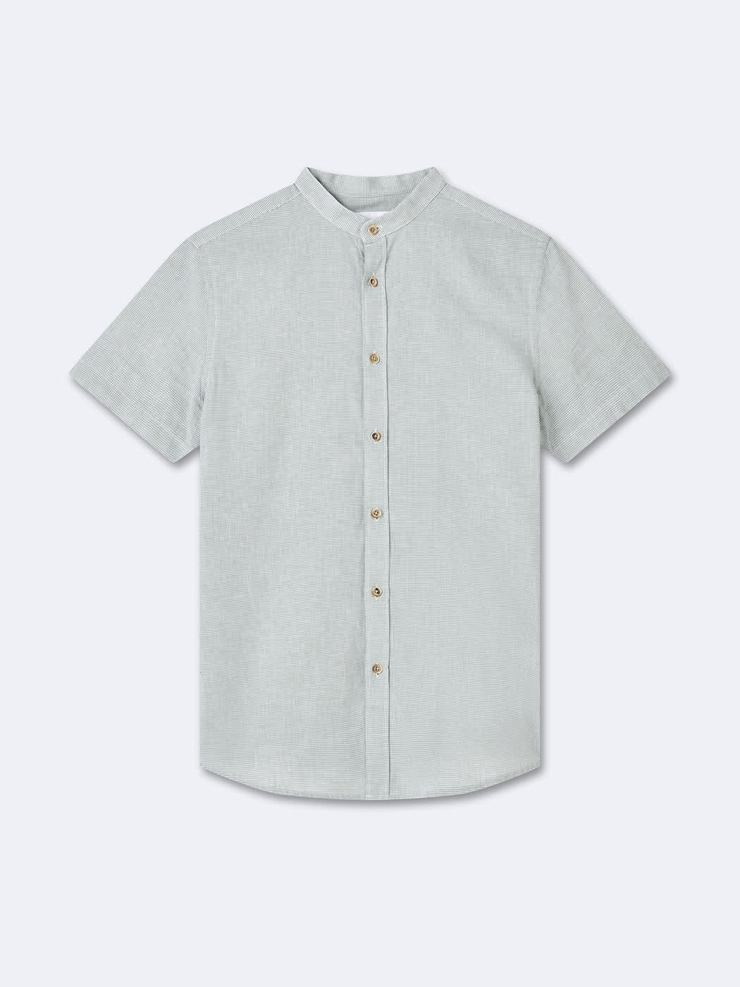 Chemise 100% coton-lin à carreaux - DEVRED 1902