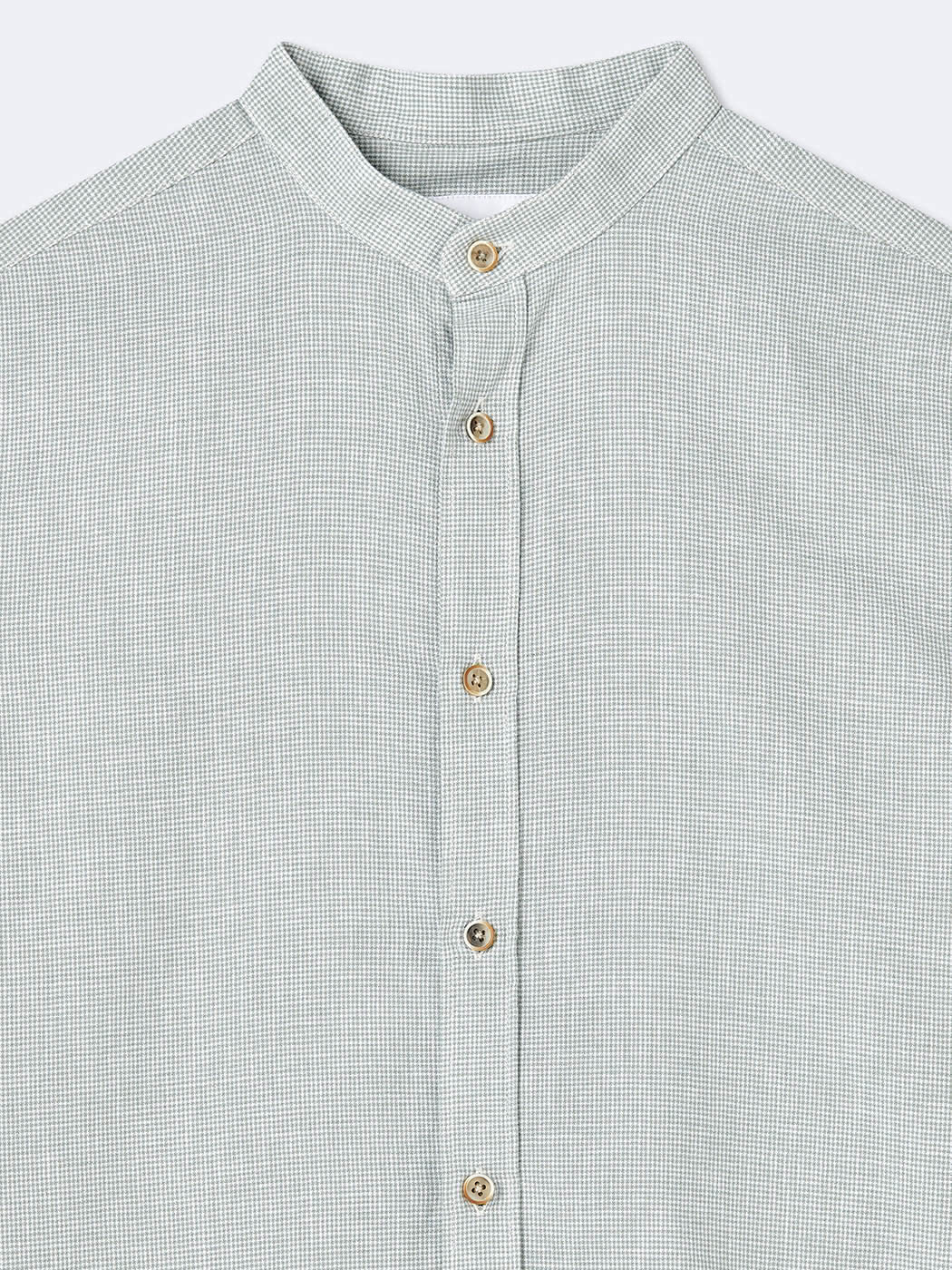 Chemise 100% coton-lin à carreaux - DEVRED 1902