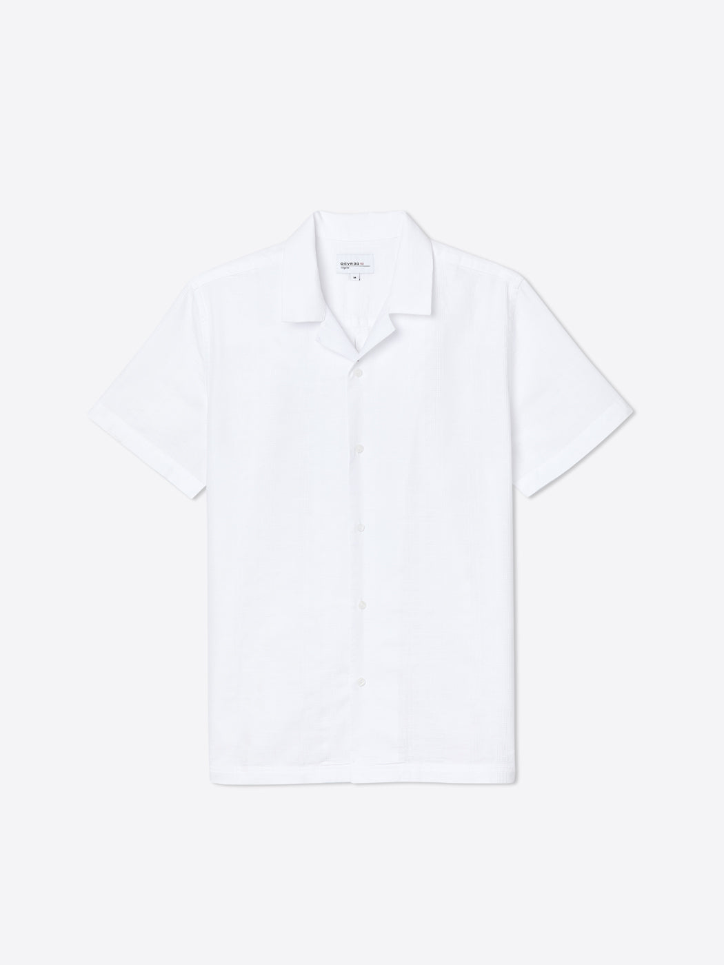 Chemise manches courtes regular en coton - DEVRED 1902
