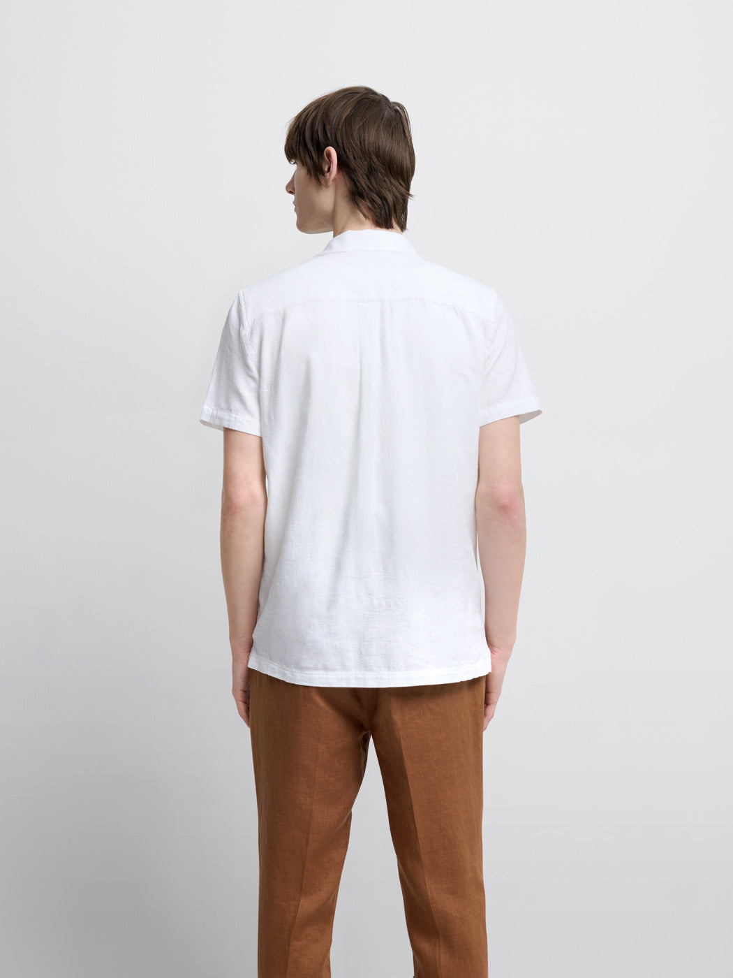 Chemise manches courtes regular en coton - DEVRED 1902