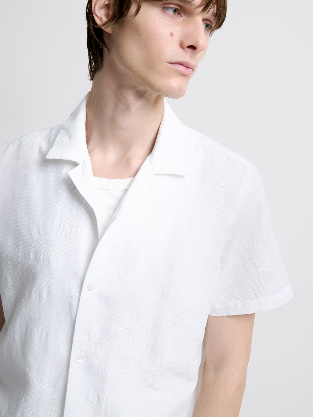Chemise manches courtes regular en coton - DEVRED 1902
