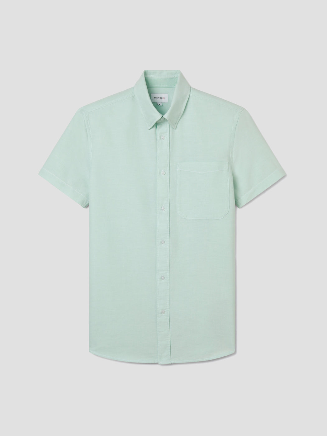 Chemise manches courtes slim en popeline - DEVRED 1902