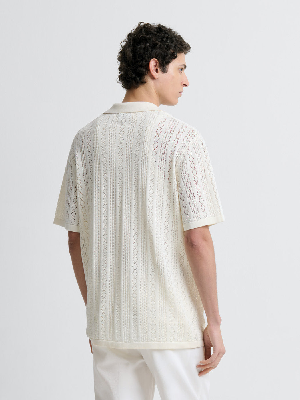 Chemise manches courtes en crochet - DEVRED 1902