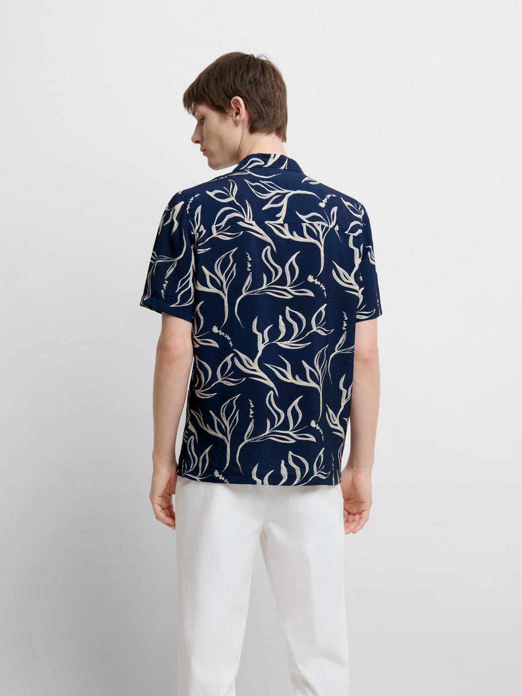 Chemise manches courtes regular à motifs - DEVRED 1902