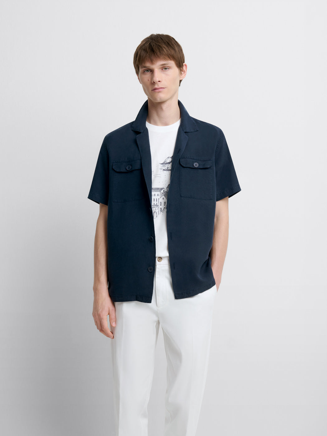 Chemise manches courtes regular - DEVRED 1902