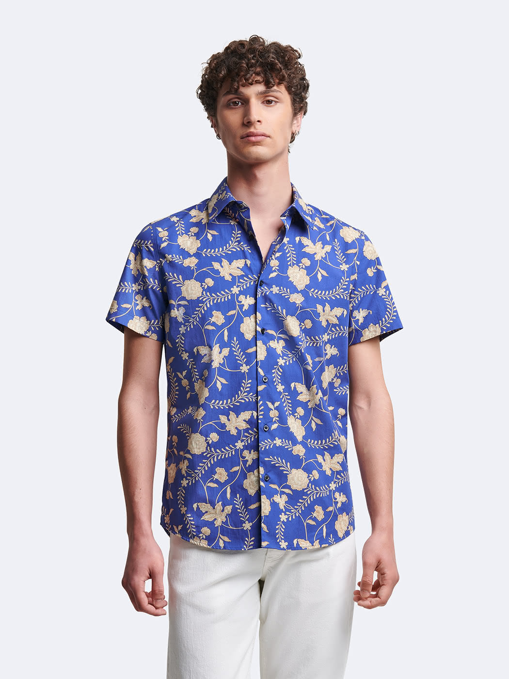 Chemise 100% coton fleurie - DEVRED 1902